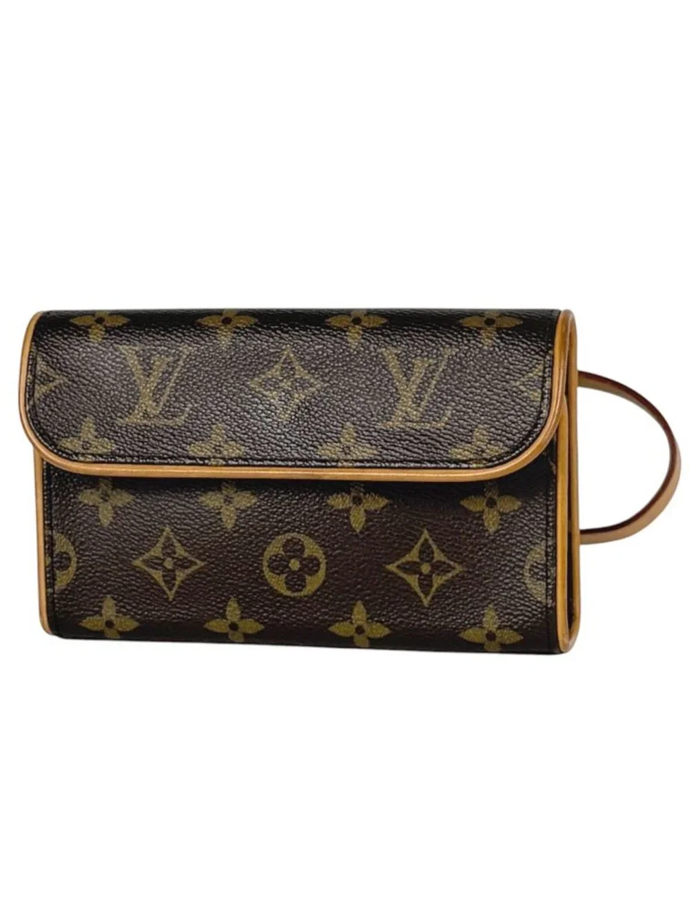 Louis Vuitton Pochette Florentine Belt Bag Pouch Monogram Brown